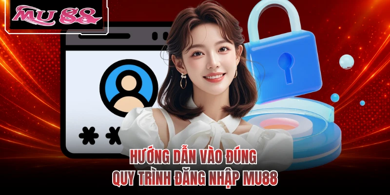 Hướng dẫn vào đúng quy trình đăng nhập MU88