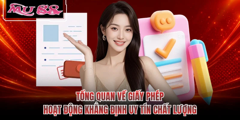 Tổng quan về giấy phép hoạt động khẳng định uy tín chất lượng